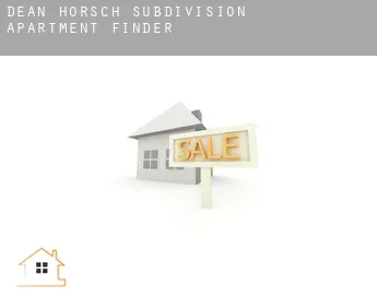 Dean-Horsch Subdivision  apartment finder