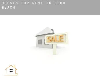 Houses for rent in  Echo Beach