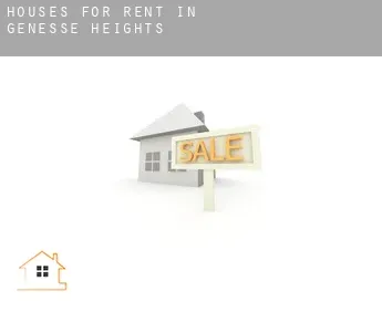 Houses for rent in  Genesse Heights