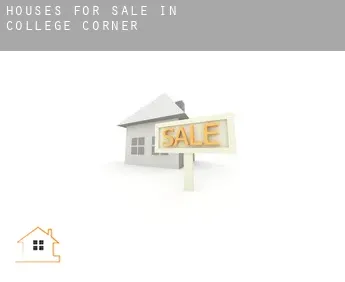 Houses for sale in  College Corner