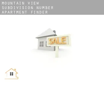 Mountain View Subdivision Number 11  apartment finder