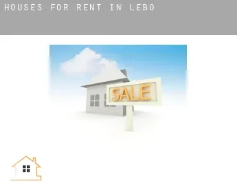 Houses for rent in  Lebo