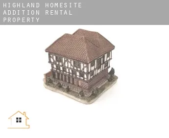 Highland Homesite Addition  rental property