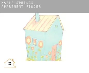 Maple Springs  apartment finder