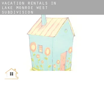Vacation rentals in  Lake Monroe West Subdivision