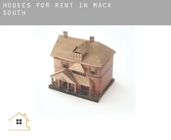 Houses for rent in  Mack South