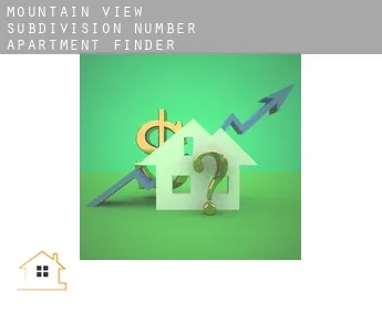 Mountain View Subdivision Number 12  apartment finder