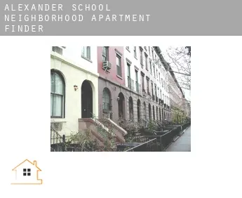 Alexander School Neighborhood  apartment finder