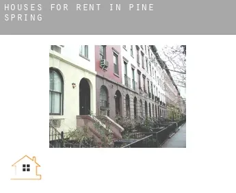 Houses for rent in  Pine Spring