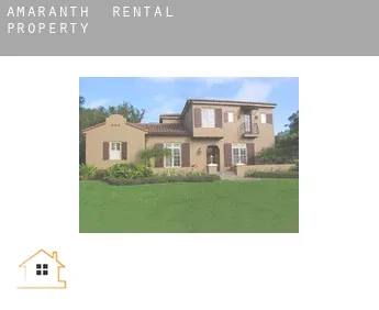 Amaranth  rental property