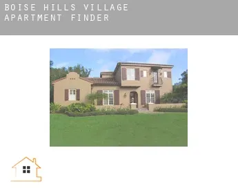 Boise Hills Village  apartment finder