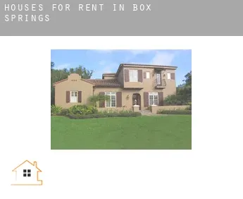 Houses for rent in  Box Springs