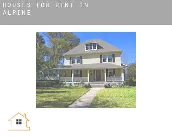 Houses for rent in  Alpine