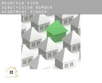 Mountain View Subdivision Number 10  apartment finder