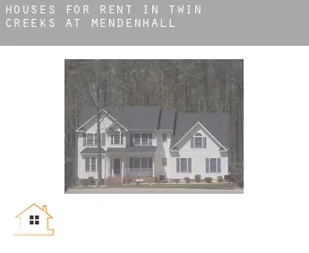 Houses for rent in  Twin Creeks at Mendenhall