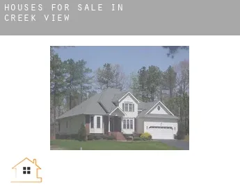Houses for sale in  Creek View