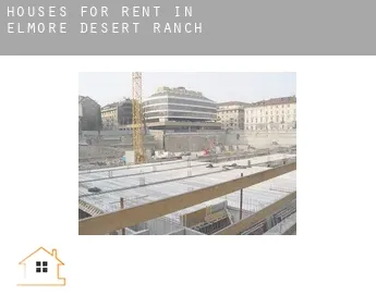 Houses for rent in  Elmore Desert Ranch