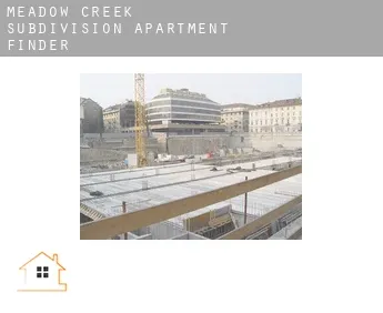 Meadow Creek Subdivision  apartment finder