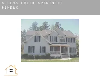 Allens Creek  apartment finder