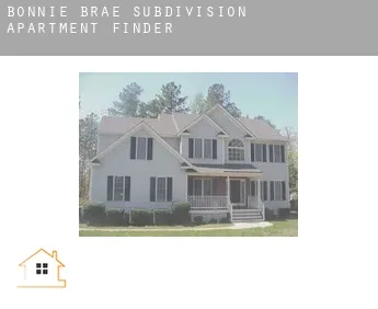 Bonnie Brae Subdivision  apartment finder