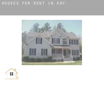 Houses for rent in  Ady