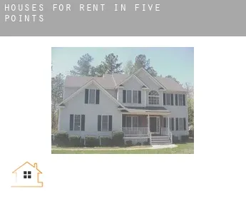 Houses for rent in  Five Points