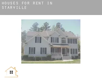 Houses for rent in  Starville