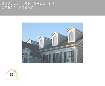 Houses for sale in  Cedar Grove