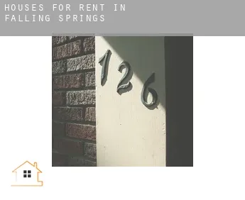 Houses for rent in  Falling Springs